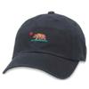AMERICAN NEEDLE California Cali Bear Casual Baseball Dad Buckle Strap Hat (42920A-LITB-BLK) view 1