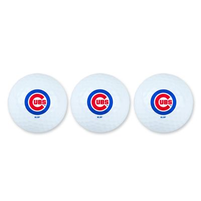 MLB Chicago Cubs Golf Ball Pack of 3Golf Ball Pack of 3, NA