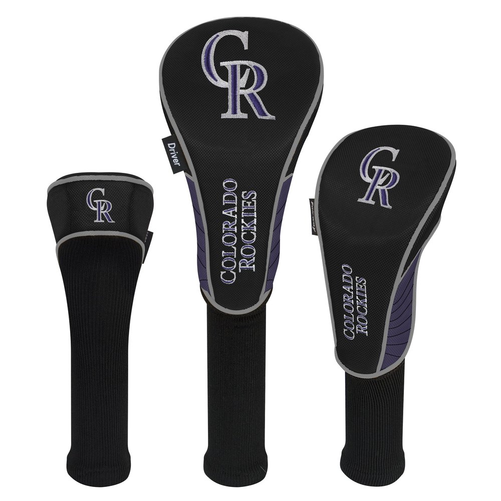 MLB Colorado Rockies Set of Three Headcoversset of Three Headcovers, NA