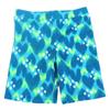 Toughskins Girls Bike Shorts 100% Cotton (Green Multi, 4T) view 1