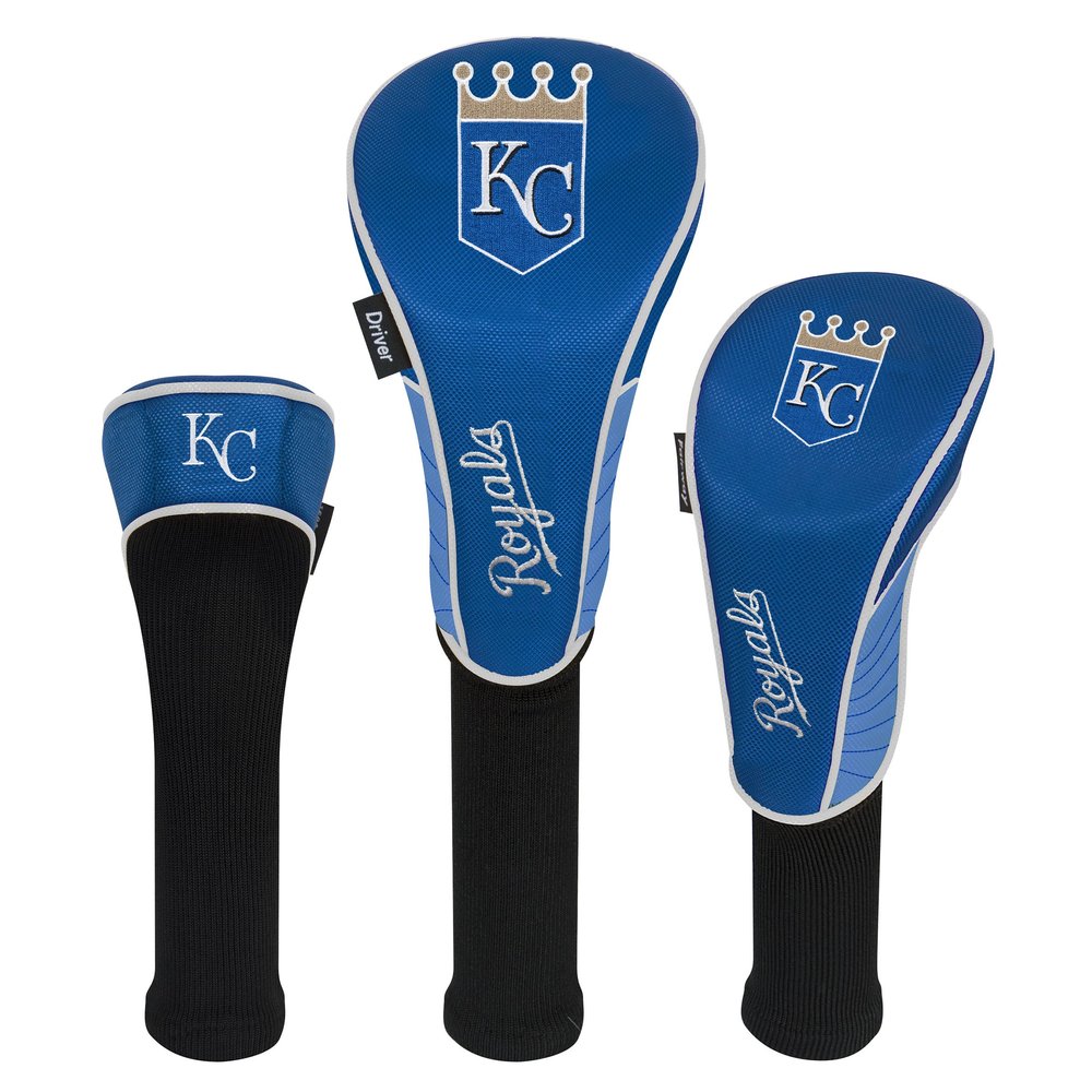 MLB Kansas City Royals Set of Three Headcoversset of Three Headcovers, NA