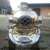 Arsh Nautical Antique brass Scuba Deep Diving Divers Helmet Mark V US Navy Vintage A view 4