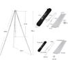Cooking Campfire Foldable Tripod Camping Picnic Fire Oven Shelf Pot Pan Holder view 2