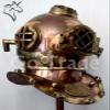 Arsh Nautical US NAVY MARK V ANTIQUE DIVING DIVERS HELMET BRASS STEEL FULL SIZE MARITIME A view 2