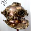 Arsh Nautical US NAVY MARK V ANTIQUE DIVING DIVERS HELMET BRASS STEEL FULL SIZE MARITIME A view 3
