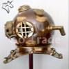 Arsh Nautical US NAVY MARK V ANTIQUE DIVING DIVERS HELMET BRASS STEEL FULL SIZE MARITIME A view 4