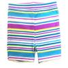 Toughskins Girls Bike Shorts Striped (Royal Blue Stripes, 12M) view 1