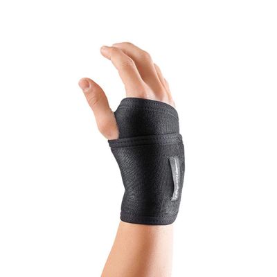 HIDROLIGHT - Adjustable Wristband - Pain Relief Wristbands, Sports Protecting, Tendonitis Pain Relief, Arthritis -Right&Left, Carpal Tunnel -Wrist Wraps, Non-Slip Grip, Weightlifiting-Black, One Size