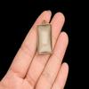 Memorial Locket Charm Book Antiqued Brass Necklace Photo Frame Necklace Charms 6 Counts view 1