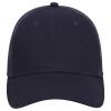 Otto Caps Six Panel Low Profile Mesh Back Trucker Hat Cotton Blend Twill Navy view 2