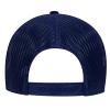 Otto Caps Six Panel Low Profile Mesh Back Trucker Hat Cotton Blend Twill Navy view 3