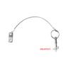 4 Pack Quick Release Pin 1/4" Diameter w/Drop Cam & Spring - Lanyard Prevents Loss, Full 316 Stainless Steel, Bimini Top Pin, Marine Hardware, Free Installation Screws view 4