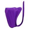 Alvivi Men's C-String Bulge Pouch Enhancer Thongs Panties Trunks Briefs Underwear Lingerie Purple One Size view 3