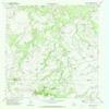 YellowMaps Gunsight Draw TX topo map, 1:24000 Scale, 7.5 X 7.5 Minute, Historical, 1970, Updated 1973, 26.9 x 23.1 in - Tyvek view 1