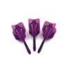 CUESOUL Integrated Dart Shaft and Flights Purple with Pattern Design view 3