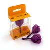 CUESOUL Integrated Dart Shaft and Flights Purple with Pattern Design view 4