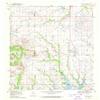YellowMaps Council Hill OK topo map, 1:24000 Scale, 7.5 X 7.5 Minute, Historical, 1970, Updated 1972, 27.4 x 22.6 in - Tyvek view 1