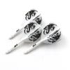CUESOUL Integrated Dart Shaft and Flights White with Pattern Design view 2