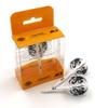 CUESOUL Integrated Dart Shaft and Flights White with Pattern Design view 4