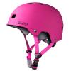 OutdoorMaster Skateboard Cycling Helmet - Two Removable Liners Ventilation Multi-Sport Scooter Roller Skate Inline Skating for Kids, Youth & Adults - M - Pink view 1
