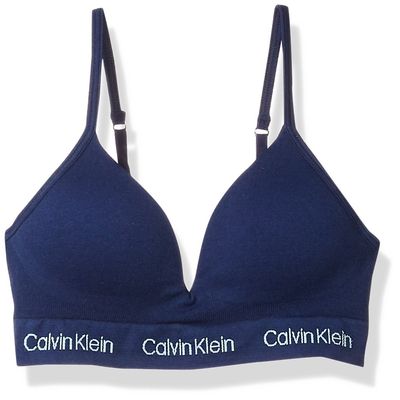 Calvin Klein Girls' Seamless Hybrid Bra, Symphony, Large