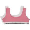 Calvin Klein Kids Girls' Modern Cotton Bralette 2-Pack, Light Pink/White, Large view 2