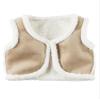 Carter's Toddler Girls Fleece Lined Faux-Suede Vest, Tan (2 Toddler) view 1