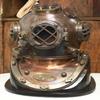 saif.nautical.store 18" Antique Finish Brass & Copper Mark V Dive Helmet view 1