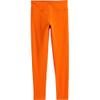 Orange Footless Tights for Kids (1 Pair) - One-Size Fits Most - Perfect for Dance, Gymnastics & Fun Costumes view 2