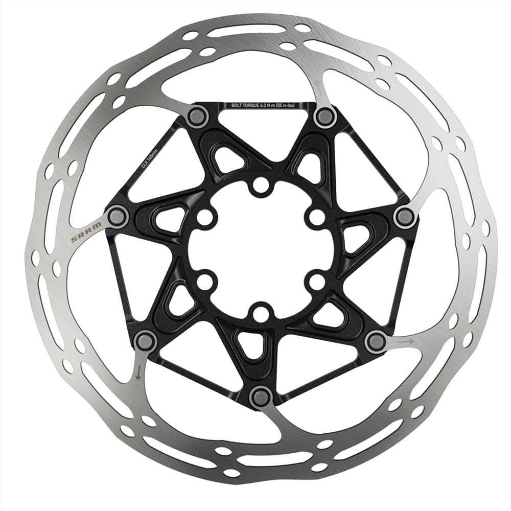 SRAM Centerline X Disc Brake Rotor - 180mm, 6-Bolt, Steel Bolts, Silver/Black