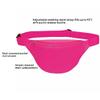 Fanny pack, BuyAgain Unisex 2 Zipper Quick Release Buckle Travel Sport Running Waist Fanny Pack - Neon Pink view 2