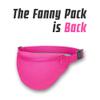 Fanny pack, BuyAgain Unisex 2 Zipper Quick Release Buckle Travel Sport Running Waist Fanny Pack - Neon Pink view 4
