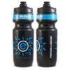 NGN Sport - High Performance Bicycle | Bike Water Bottle for Triathlon, MTB, and Road Cycling - 24 oz (2-Pack) (Fluoro Electric Blue/Black (2-Pack)) view 1