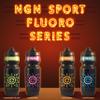 NGN Sport - High Performance Bicycle | Bike Water Bottle for Triathlon, MTB, and Road Cycling - 24 oz (2-Pack) (Fluoro Electric Blue/Black (2-Pack)) view 4