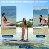 SereneLife Inflatable Stand Up Paddle Board - Wide Stable Design, Non-Slip Deck for Adults & Youth with Premium Paddle Board Accessories: Carry Bag, Dual Action Pump, Paddle, Ankle Leash - 10'6" view 2