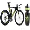 NGN Sport - High Performance Bicycle | Bike Water Bottle for Triathlon, MTB, and Road Cycling - 24 oz (2-Pack) (Fluoro Chartreuse Yellow/Black (2-Pack)) view 2