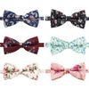 AUSKY 8 PACKS Elegant Adjustable Pre-tied Bow Ties for Men Boys (1&4&5&6&8 Pack for option) (A) view 1