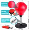 Desktop Punching Bag, Super Strong Suction Boxing Bag Speed Balls Heavy Duty Stress Relief Boxing Bag, Cool Stuff for Office, White Elephant Gift for Boss or Coworker view 4