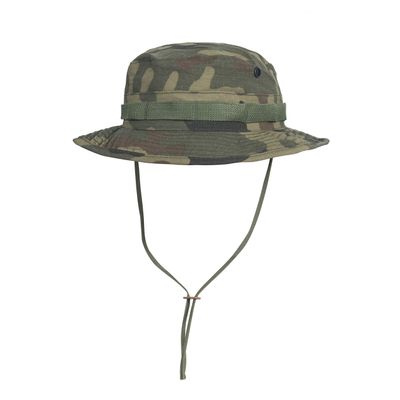 Helikon-Tex Boonie Hat Polish Woodland Small Polycotton Ripstop
