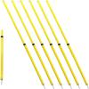 BlueDot Trading Soccer Agility Training Poles Adjustable Telescopic 3ft-6ft (6pc), Speed & Agility Poles for Soccer Training, Outdoor Game, Exercise Training, Football, Sport Training Equipment view 1