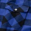 Alimens & Gentle Men's Button Down Regular Fit Long Sleeve Plaid Flannel Casual Shirts view 3