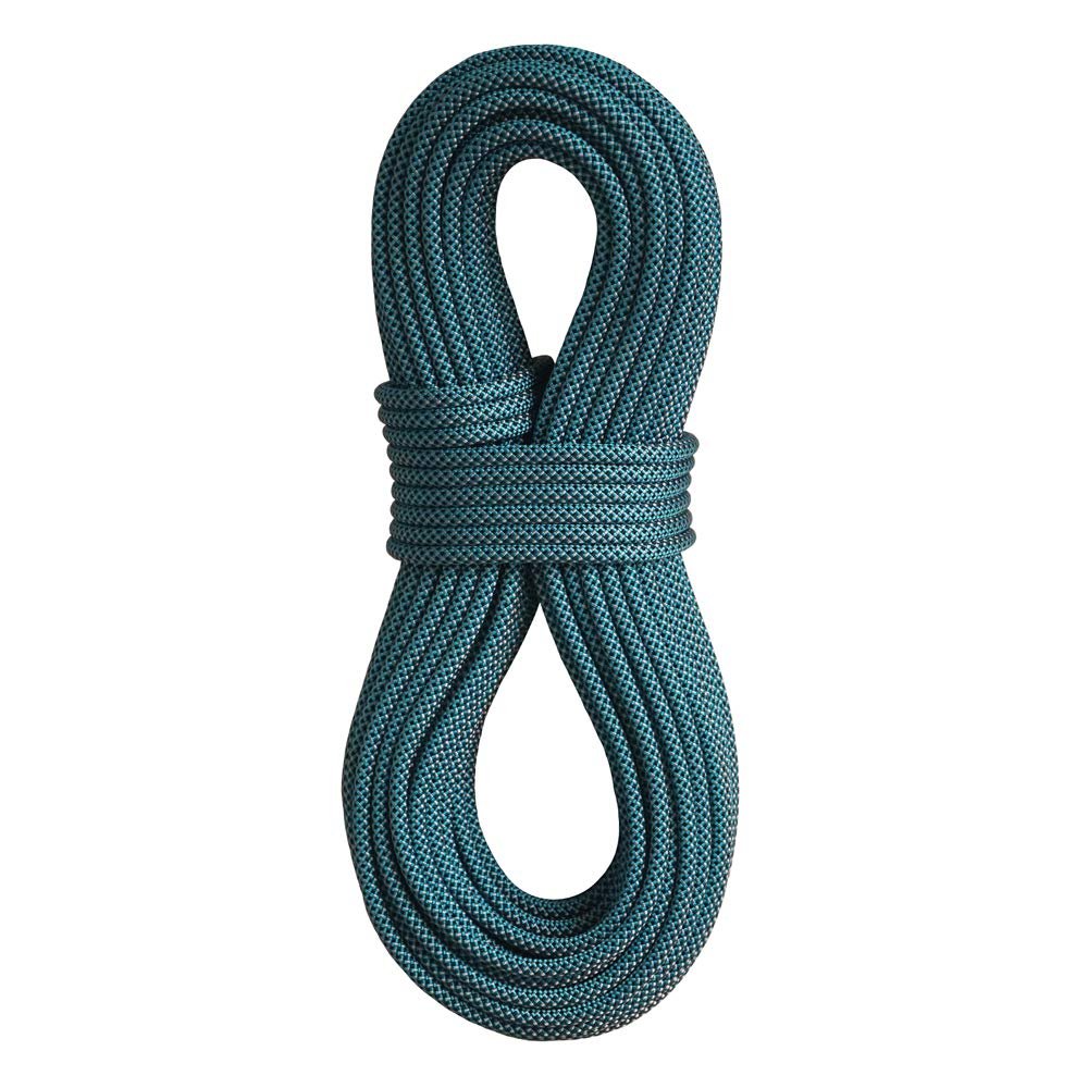 BlueWater Ropes 9.2mm Xenon Standard Dynamic Single, Half & Twin Rope (Blue/Black, 60M)