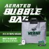 Vexan Aerated Tournament Weigh In Bag for Bass Fishing - Heavy Duty 24"x24" Bubble Fish Bag for Live Fish w/Built-In Aerator System - Waterproof, Zippered, Padded Handles, Triple-Welded Seams view 2