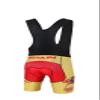 Uriah Men's Cycling Bib Shorts Black 3D Coolmax Gel Padded Spain Style Size L(CN) view 2