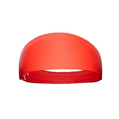 20+ Designs! Unisex Headband/Sweatband. Best for Sports, Fitness, Working Out, Yoga. Tapered Design. (Solid Red)