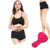 Women's Pro Team Ciclismo Cycling Underwear Bike Bicycle Shorts Briefs Knickers Gel 3D Padded Black view 1