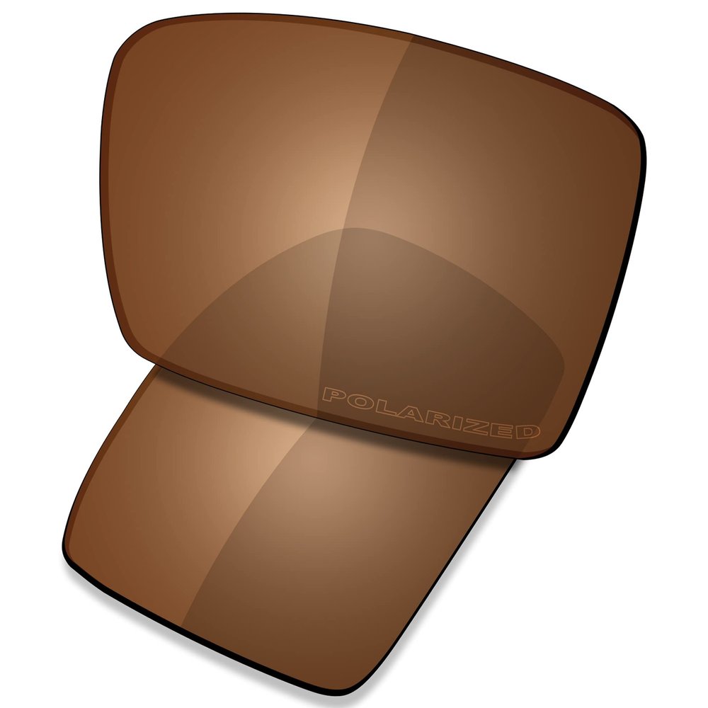 SAUCER Premium Replacement Lenses for Oakley Eyepatch 1 | 2 OO9136 Sunglasses High Definition - Amber Brown Polarized