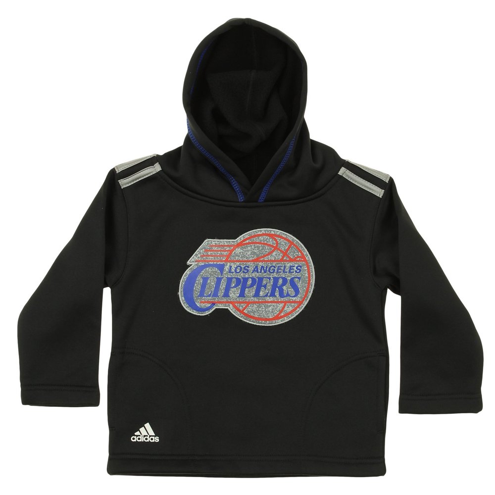Outerstuff NBA Toddlers Los Angeles Clippers Big Team Pullover Hoodie, Black 4T