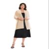 Baoqiya Women's Shawls and Wraps for Evening Dress Chiffon Shawl Soft Elegant Silky Pashmina Wedding Bridal Scarf(Champagne, 79"19") view 3