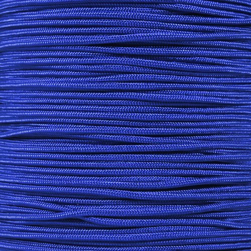 West Coast Paracord Tactical 5-Strand Nylon Core 275-LB Tensile Strength - 3/32 Inch (2.38mm) Paracord Rope (Electric Blue, 25 Feet)